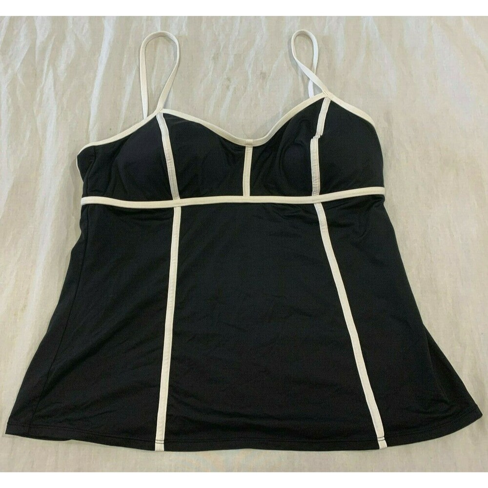 JAG WOMENS SWIM TANKINI TOP SIZE XL
